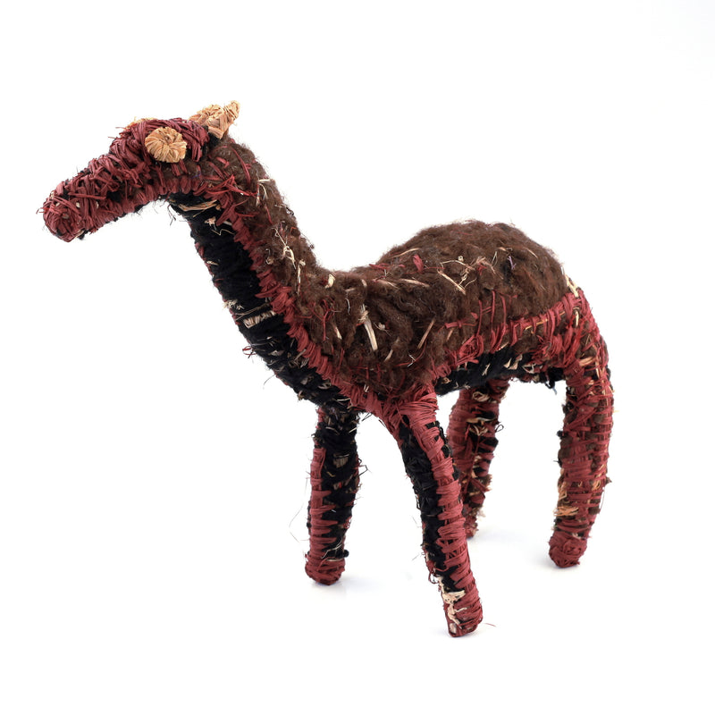 Aboriginal Artwork by Imuna Kenta - Camel Tjanpi Sculpture