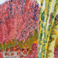 Aboriginal Artwork by Ivy Pareroultja, Untitled, 39.5x26.5cm