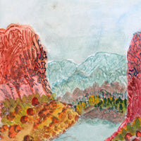 Aboriginal Artwork by Ivy Pareroultja, Untitled, 39.5x26.5cm
