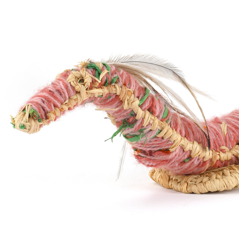 Aboriginal Artwork by Jacinta Heffernan - Bird Tjanpi Sculpture