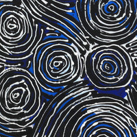 Aboriginal Artwork by Jacinta Napaljarri White, Ngapa Jukurrpa - Puyurru, 30x30cm