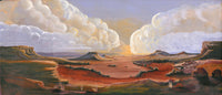 Aboriginal Artwork by Jacob Nelson, Ngayuku Ngura, 107x46cm