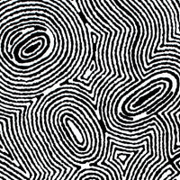 Aboriginal Artwork by Janelle Napurrurla Wilson, Janganpa Jukurrpa (Brush-tail Possum Dreaming) - Mawurrji, 61x61cm