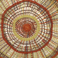 Aboriginal Artwork by Janet Guyula Garkunyalawuy - Woven Mat - 140cm
