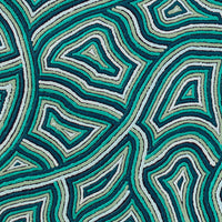 Aboriginal Artwork by Janice Miller, Walka Wiru Ngura Wiru, 101x49cm