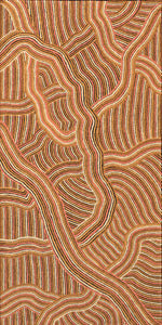 Aboriginal Art by Janice Miller, Walka Wiru Ngura Wiru, 122x61cm - ART ARK®