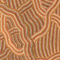 Aboriginal Artwork by Janice Miller, Walka Wiru Ngura Wiru, 122x61cm
