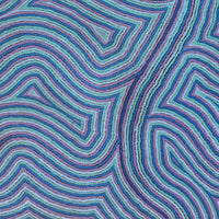 Aboriginal Artwork by Janice Miller, Walka Wiru Ngura Wiru, 91x61cm
