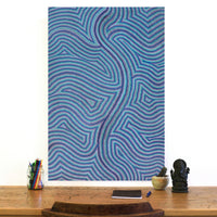 Aboriginal Artwork by Janice Miller, Walka Wiru Ngura Wiru, 91x61cm