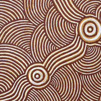 Aboriginal Artwork by Janice Miller, Minyma Tjukurpa, 61x61cm