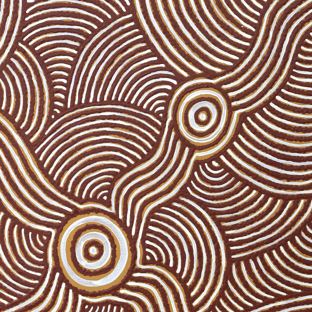 Aboriginal Artwork by Janice Miller, Minyma Tjukurpa, 61x61cm - ART ARK®