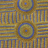 Aboriginal Artwork by Janice Miller, Minyma Tjukurpa, 91x61cm
