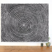 Aboriginal Artwork by Janie Napangardi Williams, Ngarlkirdi Jukurrpa (Witchetty Grub Dreaming), 76x61cm