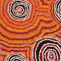 Aboriginal Art by Jeani Napangardi Lewis, Mina Mina Jukurrpa, 61x46cm - ART ARK®