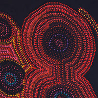 Aboriginal Artwork by Jeani Napangardi Lewis, Mina Mina Jukurrpa - Ngalyipi, 122x107cm