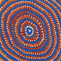 Aboriginal Artwork by Jeani Napangardi Lewis, Mina Mina Jukurrpa - Ngalyipi, 30x30cm