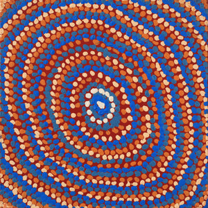 Aboriginal Artwork by Jeani Napangardi Lewis, Mina Mina Jukurrpa - Ngalyipi, 30x30cm - ART ARK®