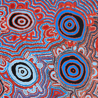 Aboriginal Artwork by Jeani Napangardi Lewis, Mina Mina Jukurrpa - Ngalyipi, 182x122cm