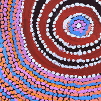 Aboriginal Artwork by Jeani Napangardi Lewis, Mina Mina Jukurrpa - Ngalyipi, 30x30cm