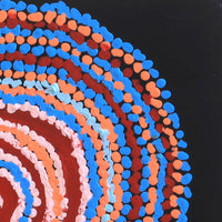 Aboriginal Artwork by Jeani Napangardi Lewis, Mina Mina Jukurrpa - Ngalyipi, 30x30cm