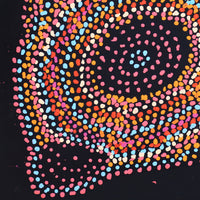 Aboriginal Artwork by Jeani Napangardi Lewis, Mina Mina Jukurrpa - Ngalyipi, 46x46cm