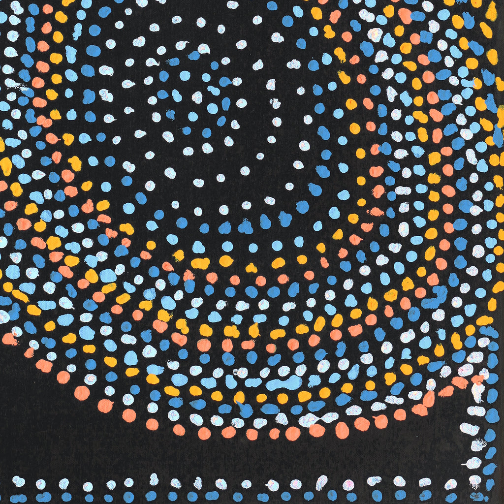 Aboriginal Artwork by Jeani Napangardi Lewis, Mina Mina Jukurrpa - Ngalyipi, 61x46cm