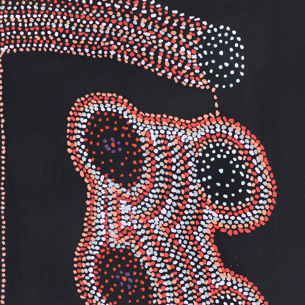 Aboriginal Art by Jeani Napangardi Lewis, Mina Mina Jukurrpa - Ngalyipi, 122x61cm - ART ARK®