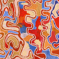 Aboriginal Artwork by Jennifer Mintaya Connelly Ward, Minyma Kutjara, 101x61cm