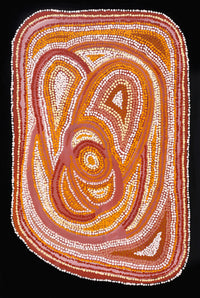 Aboriginal Artwork by Jennifer Mintaya Connelly Ward, Kungkarangkalpa (Seven Sisters Story), 91x61cm