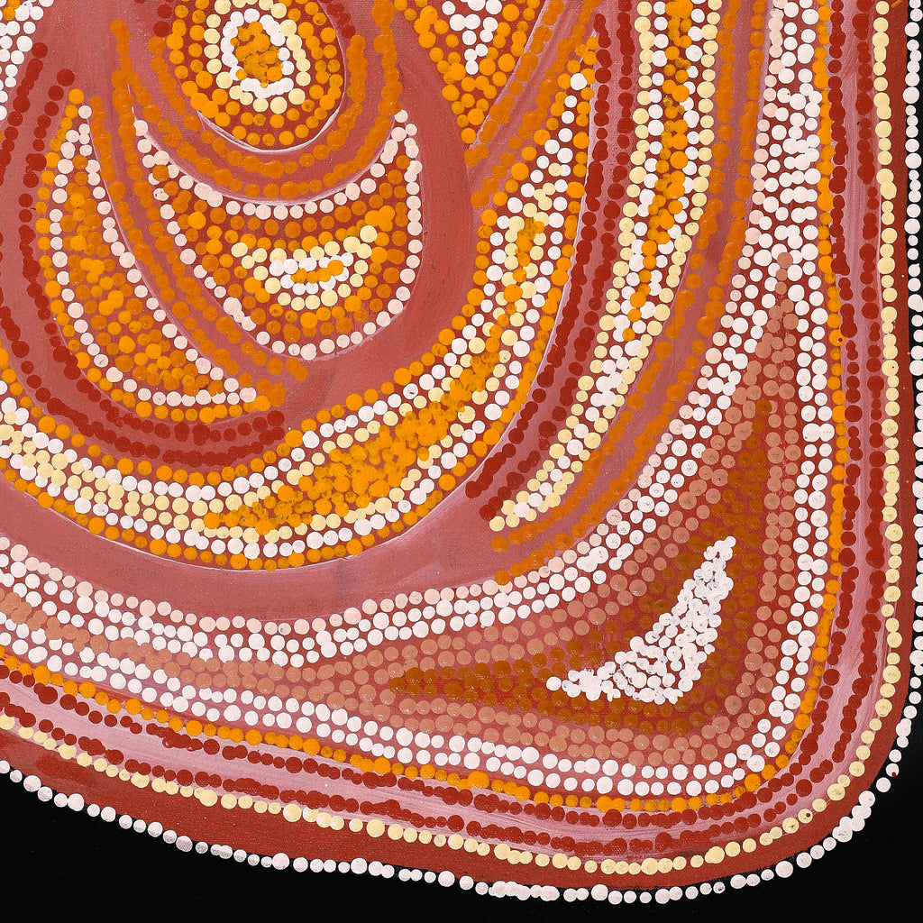 Aboriginal Artwork by Jennifer Mintaya Connelly Ward, Kungkarangkalpa (Seven Sisters Story), 91x61cm