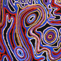 Aboriginal Artwork by Jennifer Mintaya Connelly Ward, Minyma Kutjara, 91x91cm