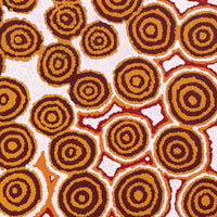 Aboriginal Artwork by Jennifer Forbes, Kungkarangkalpa (Seven Sisters Story), 76x76cm