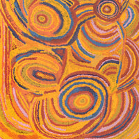 Aboriginal Artwork by Jennifer Mintaya Connelly Ward, Kungkarangkalpa (Seven Sisters Story), 122x60cm