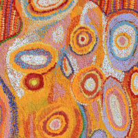 Aboriginal Artwork by Jennifer Mintaya Connelly Ward, Kungkarangkalpa (Seven Sisters Story), 122x61cm