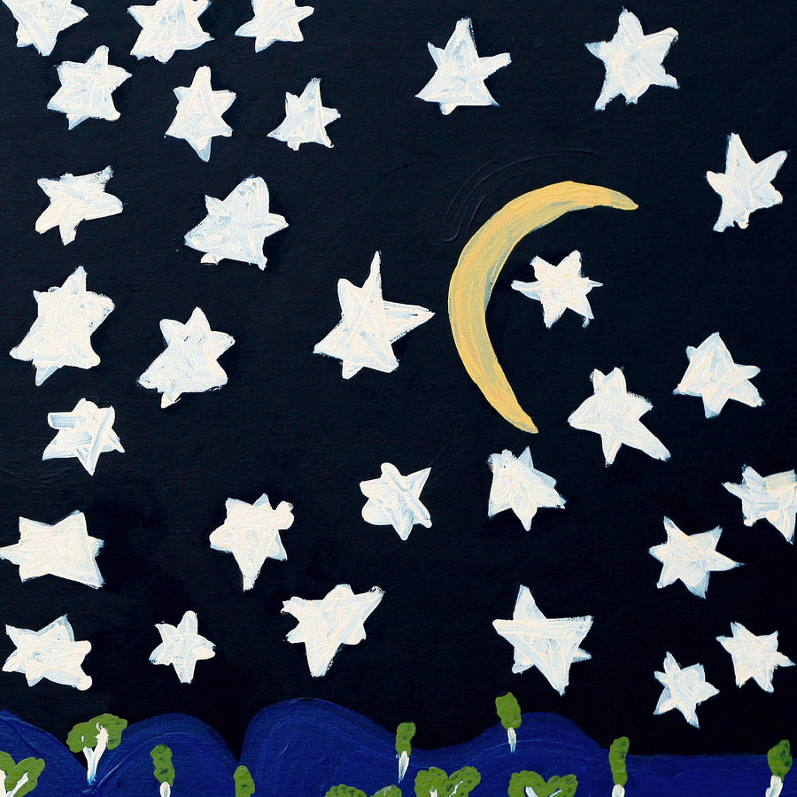 Aboriginal Artwork by Jennifer Forbes, Ngayuku Ngura, 91x91cm