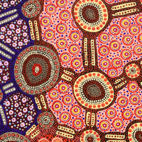 Aboriginal Artwork by Jennifer Napaljarri Lewis, Lukarrara Jukurrpa, 107x76cm