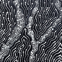 Aboriginal Artwork by Jessica Napanangka Lewis, Mina Mina Jukurrpa, 30x30cm