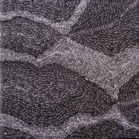 Aboriginal Artwork by Jessica Napanangka Lewis, Mina Mina Jukurrpa, 61x61cm