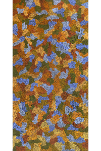 Aboriginal Artwork by Joanne Davidson, Walka Wiru Ngura Wiru, 122x61cm