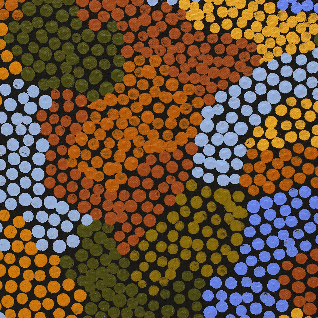 Aboriginal Artwork by Joanne Davidson, Walka Wiru Ngura Wiru, 122x61cm