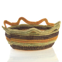 Aboriginal Artwork by Joanne Guyula Yindiri, Gapuwiyak - Woven Basket