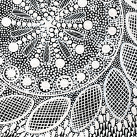 Aboriginal Artwork by Jocelyn Napanangka Frank, Lukarrara Jukurrpa, 30x30cm