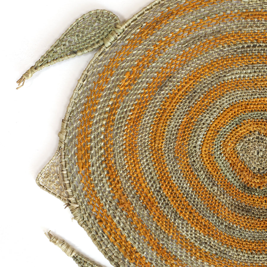 Aboriginal Artwork by Jocelyn Koyole, Komrdawh - long neck turtle, 64x44cm