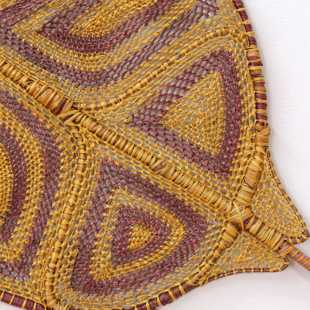 Aboriginal Artwork by Jocelyn Koyole, Berelh - Stingray, 74x33cm