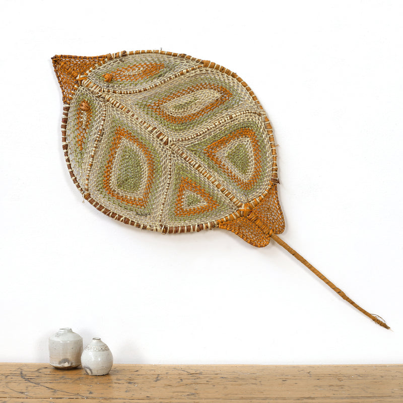 Aboriginal Artwork by Jocelyn Koyole, Berelh - Stingray, 74x32cm