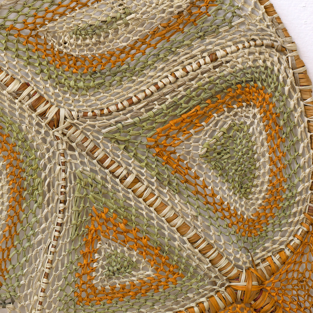Aboriginal Artwork by Jocelyn Koyole, Berelh - Stingray, 74x32cm