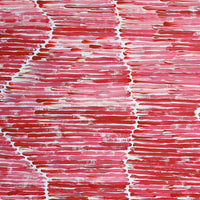 Aboriginal Artwork by Joseph Zimran, Waru - Bushfire Dreaming, 122x91cm