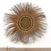 Aboriginal Artwork by Joshelia Wunungmurra - Woven Mat