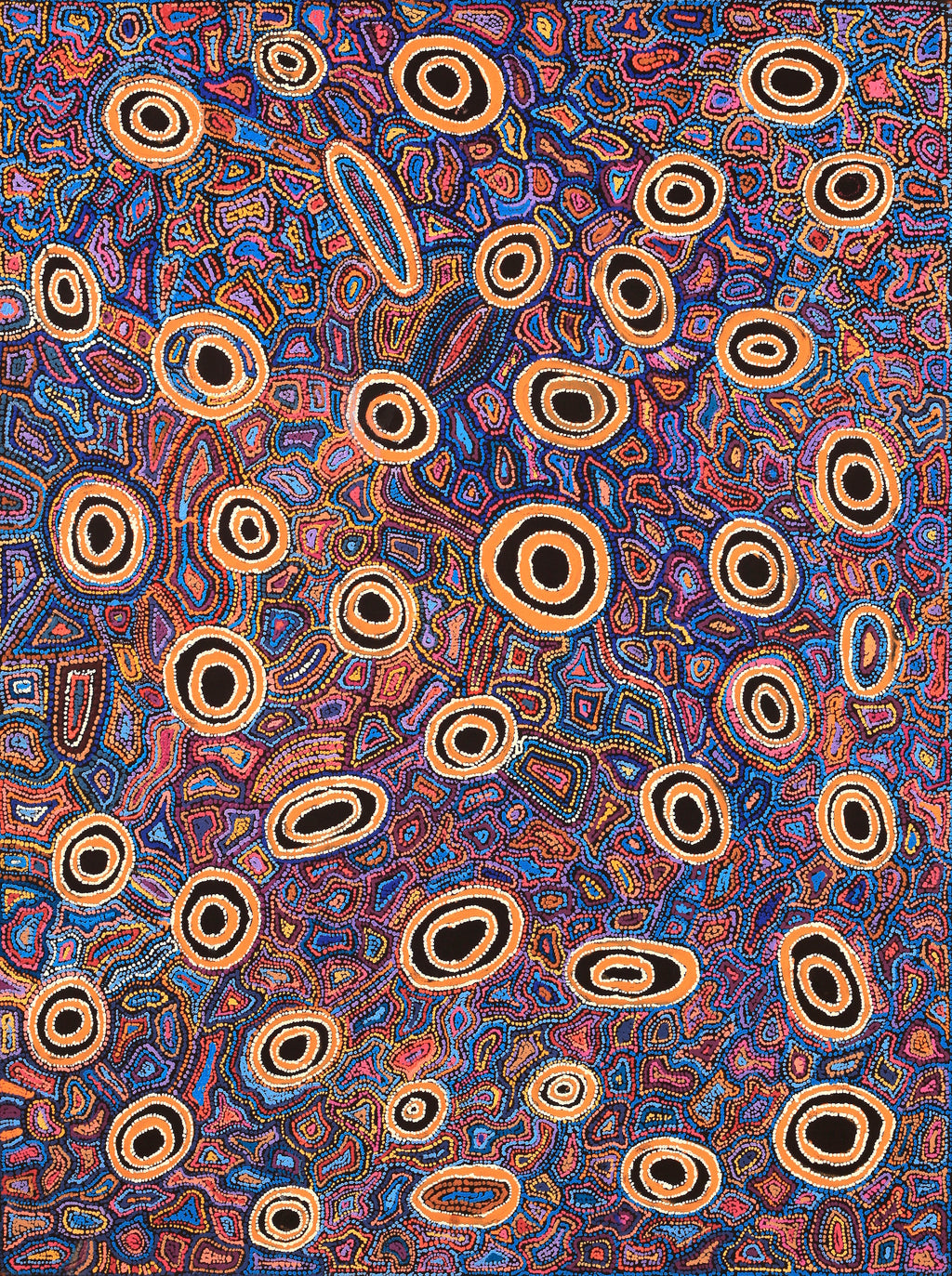 Aboriginal Artwork by Joy Nangala Brown, Yumari Jukurrpa, 122x91cm