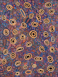 Aboriginal Artwork by Joy Nangala Brown, Yumari Jukurrpa, 122x91cm